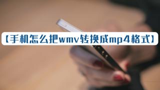 手机上怎么把wmv转换成mp4格式