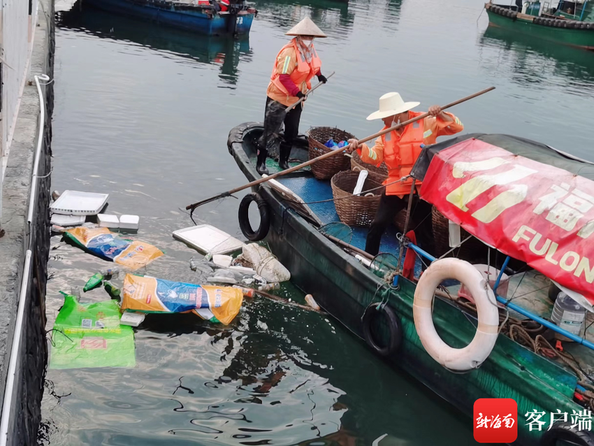 临高：多举措清理海域垃圾 维护海洋生态环境