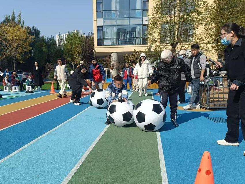 临沂市社会福利中心特殊教育学校举办第四届校园体育文化节