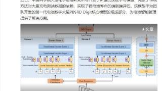 中国科学院大连化物所等开发出用于电池寿命预测的深度学习模型