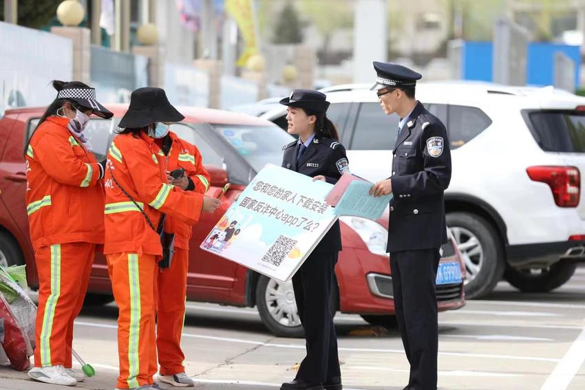 榆林公安高新分局扎实推进春季治安清查整治专项行动