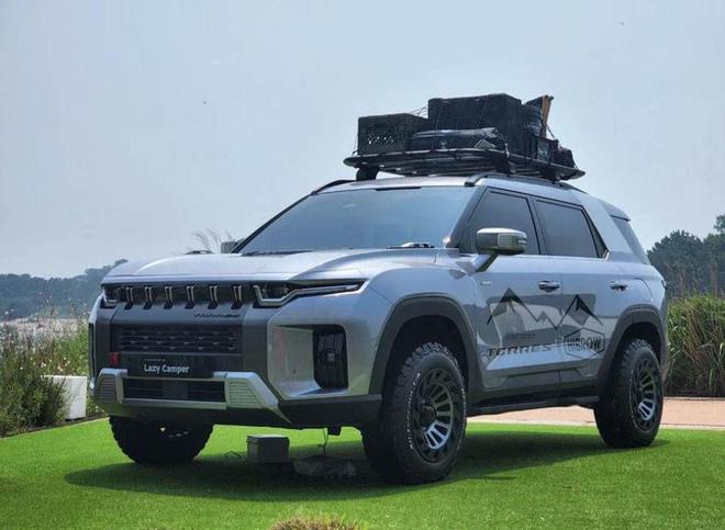 双龙汽车全新车型torres，定位中型suv