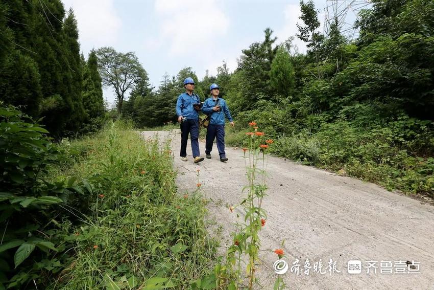 枣庄供电无人机巡检鏖战“秋老虎”