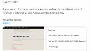 Apex补丁说明出现神秘信息：或在暗示《泰坦陨落3》
