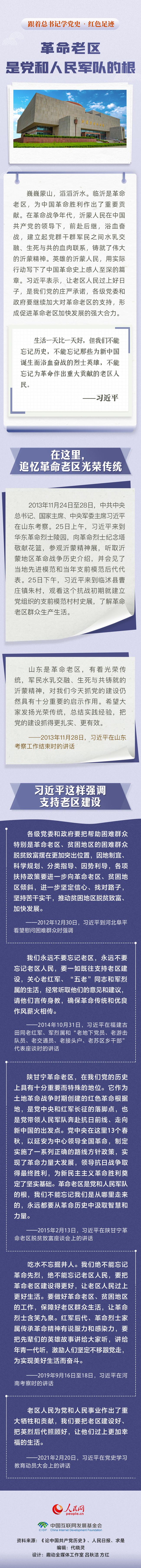 跟着总书记学党史·红色足迹 革命老区是党和人民军队的根