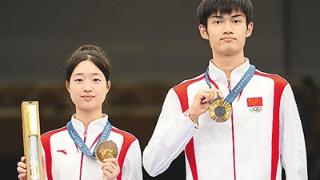 中国体育代表团已获三金一铜