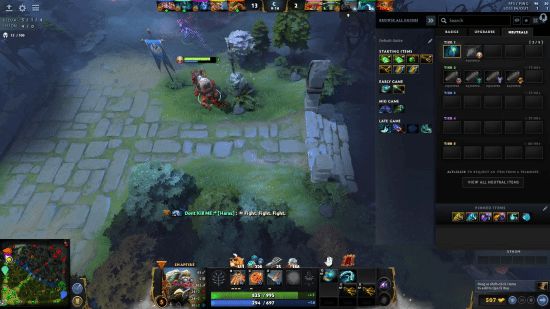 dota2离奇bug：出门即可获得二级中立装备