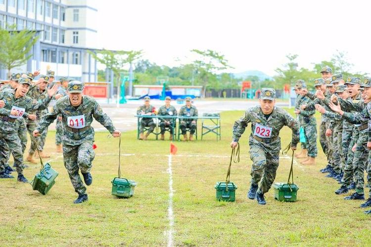 武警广西总队防城港支队举行军事体育运动会