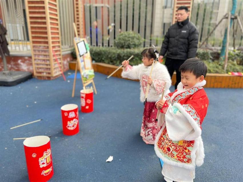 龙行龘龘！这所幼儿园开展国风运动会