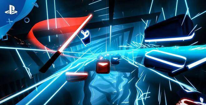 动感节奏光剑音游《Beat,Saber》将登陆索尼PS,VR2平台