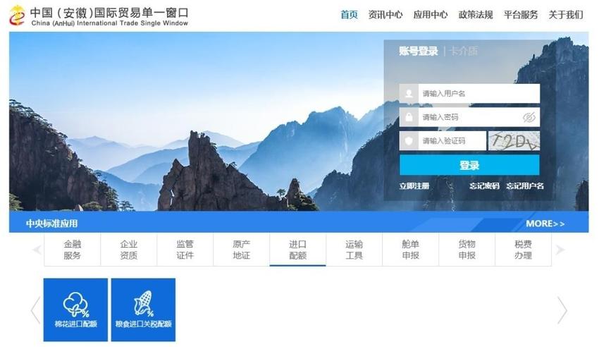 中国（安徽）国际贸易“单一窗口”正式挂牌运营