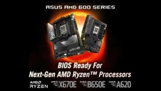 华硕宣布已支持AMD“下一代”Ryzen处理器