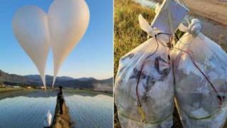 朝鲜用气球向韩国空投大量垃圾，韩国怒斥“低级”