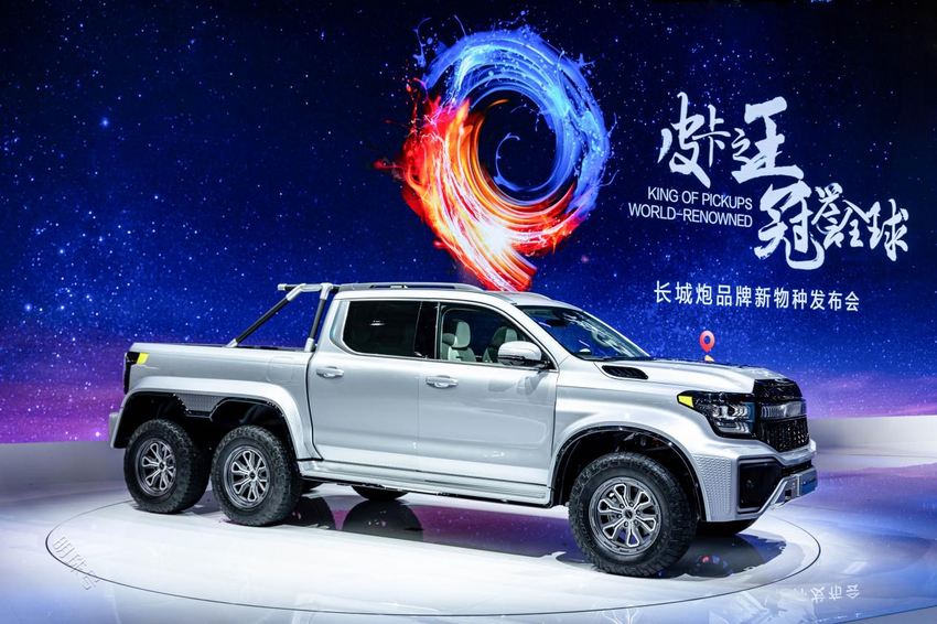 长城炮6X6新物种硬核来袭携2023款乘用炮/山海炮PHEV