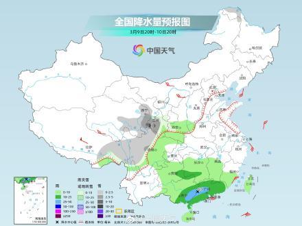 雨水“空窗”期，南方大部气温回升