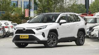 一汽丰田2023款rav4荣放20周年纪念版到店实拍