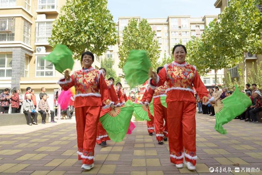 乐陵市市中街道举办国庆文化文艺活动