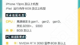 腾讯《荒野起源》明日首测！PC要求RTX 3060及以上