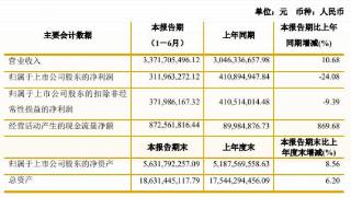 赤峰黄金上半年净利润3.12亿元 同比减少24.08%