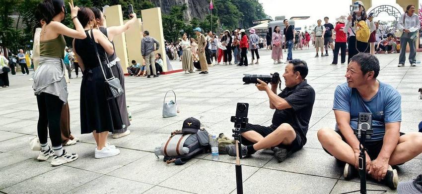 泰安市摄影家协会摄影采风之旅走进神秘的天门山