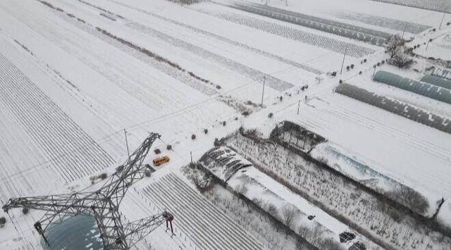 国网安丘市供电公司全力以赴应对降雪寒潮天气