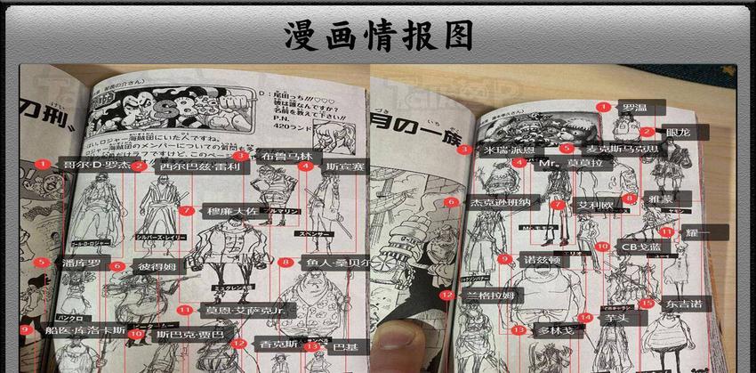 海贼王罗杰海贼团全员公布，共计28人，漫画中都一一对应