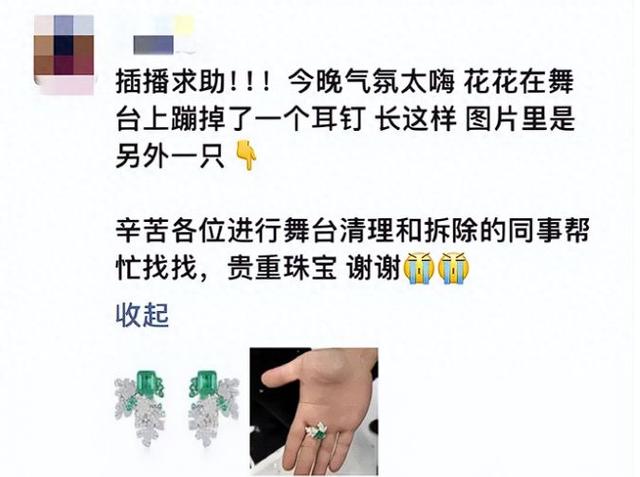 华晨宇不慎丢失贵重耳钉，价值31万引关注，幸得工作人员找回