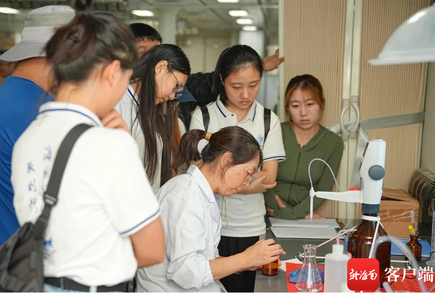 把课堂开在大海上 中国海洋大学这门研究生公选课继续开讲