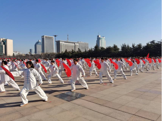 拳动潍州意无穷——潍坊市老年人太极拳运动掠影