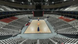 新疆男篮新主场地板已更换完毕 静待比赛到来