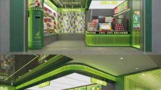 蜜雪冰城新店装潢变绿，客服：与中国邮政合作，绿色契合主题
