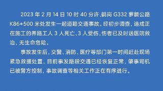 黑龙江鹤岗发生一起车祸致3死3伤,警方通报:肇事司机已被控制