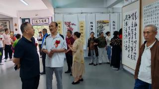 庆祝中华人民共和国成立75周年|“中国优秀典故”楹联书画中堂展开幕