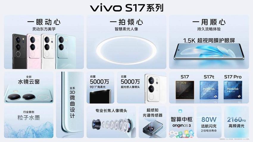 柔光知冷暖 照亮你我TA vivo S17系列正式发布