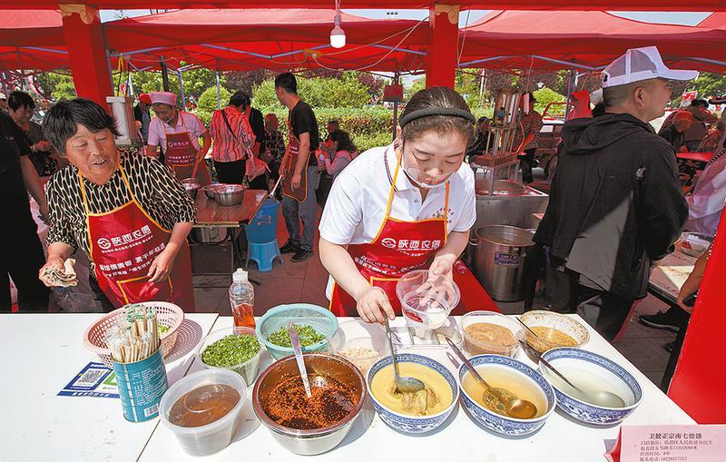 品饸饹麦香 赏千年非遗