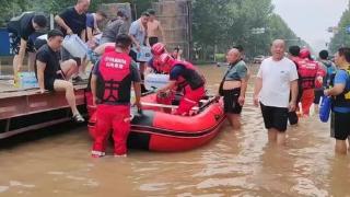 83人成功转移当地1600余名群众｜西安高新区驰援河北抗洪抢险救援力量平安归来