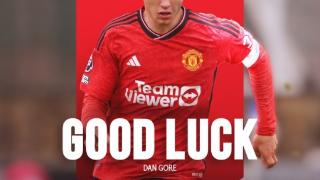 官方：曼联19岁中场丹-戈尔租借英甲球队维尔港，直到赛季结束