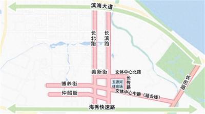 今日海口这些路段将适时管制