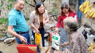 济南市莱芜区雪野街道东抬头村：村企联建共建 中秋节前送温暖