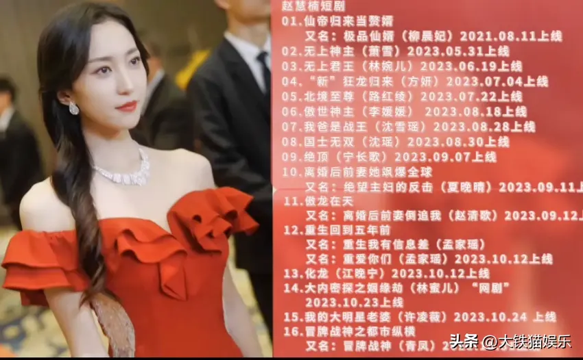 8位最火短剧女主，个个又美又有灵气，连一周杀青的网剧都这么卷