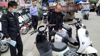 浙江省瑞安市两家店销售不合格电动自行车被查