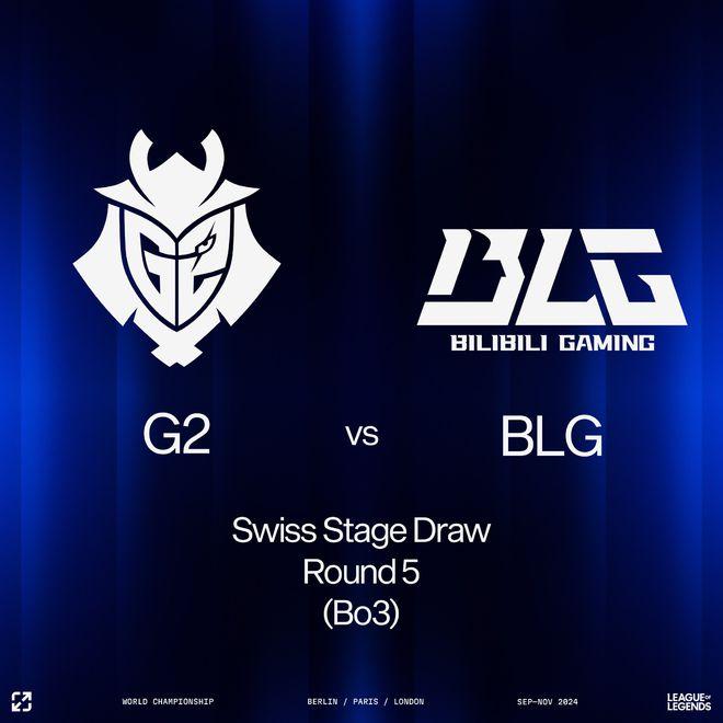 S14瑞士轮第五轮分组：WBG对阵DK，BLG对阵G2