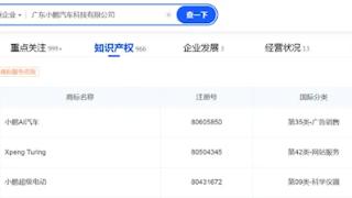 小鹏申请“小鹏AI汽车”商标：要做面向全球的AI汽车公司
