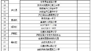 合肥市2023年中小学优秀班主任、十佳班主任等名单公示