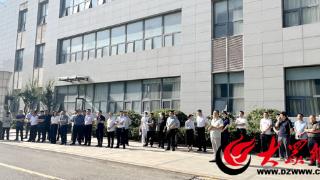 薛城区卫健系统消防应急演练现场观摩会在薛城区人民医院举行