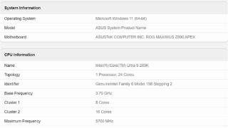 夺回第一！Intel酷睿Ultra 9 285K跑分曝光：比AMD锐龙9 9950X快14%