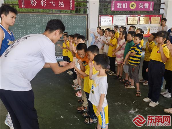 三明尤溪：大学生送教下乡 这里的暑期课堂“不一般”