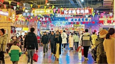 看舞龙舞狮吃地道美食