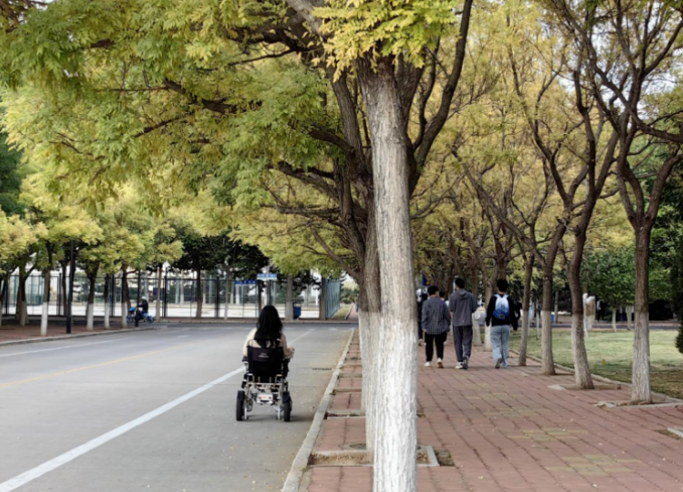 从乌海到威海，她坐着轮椅考进哈工大（威海）