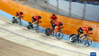 场地自行车——国际自盟国家杯赛:中国队止步男女子团体追逐赛预赛
